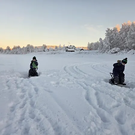 In A Great Location Along The Tornionjoki River *